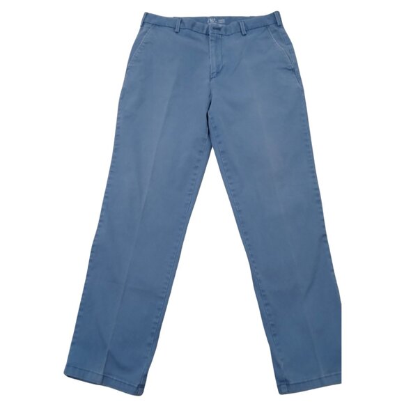 IZOD Men's Blue Pants - Versatile and Comfortable Size 34x32 Trousers for All Oc - Picture 7 of 7
